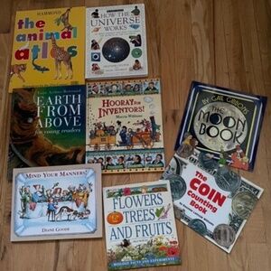Set of 8 Children’s Books: Non-fiction
